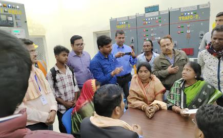 Client Meeting at Project Site